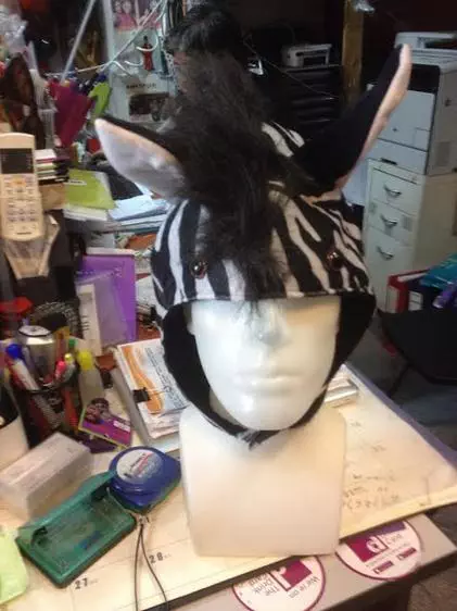 Zebra Headgear
