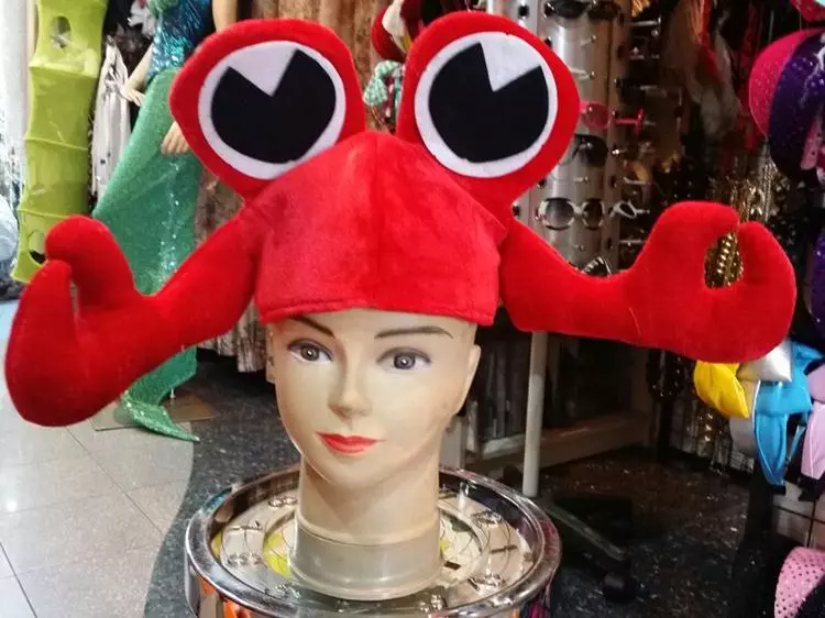 crab headgear