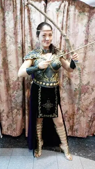 warrior girl 01