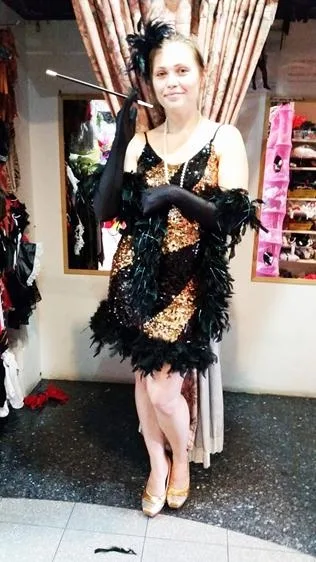 Flapper costume outlet rental